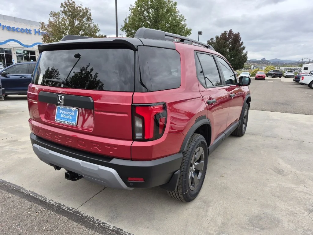 New 2026 Radiant Red Metallic II Honda RTL Towing image 8
