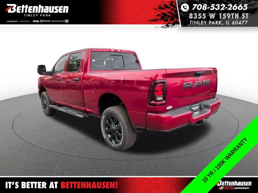New 2026 Molten Red Pearl-Coat Exterior Paint RAM Black Express image 11