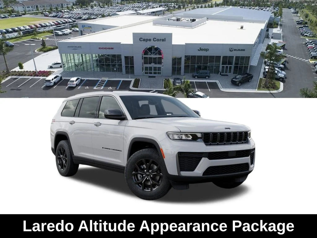 New 2026 Bright White Clear-Coat Exterior Paint Jeep Laredo Altitude image 5