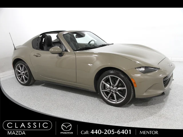 マツダグレージュM Certified Pre-Owned 2023 Mazda MX-5 Miata RF Grand Touring Car