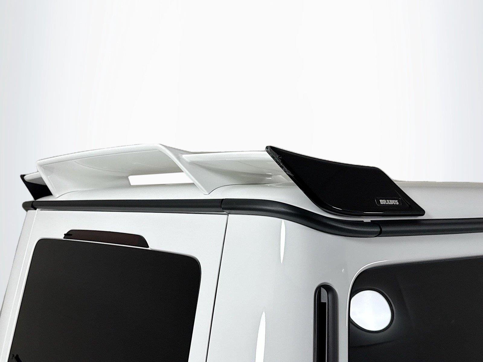 Used 2024 Polar White Mercedes-Benz AMG® G 63  Brabus Custom Widebody / Custom Tiffany Interior image 41