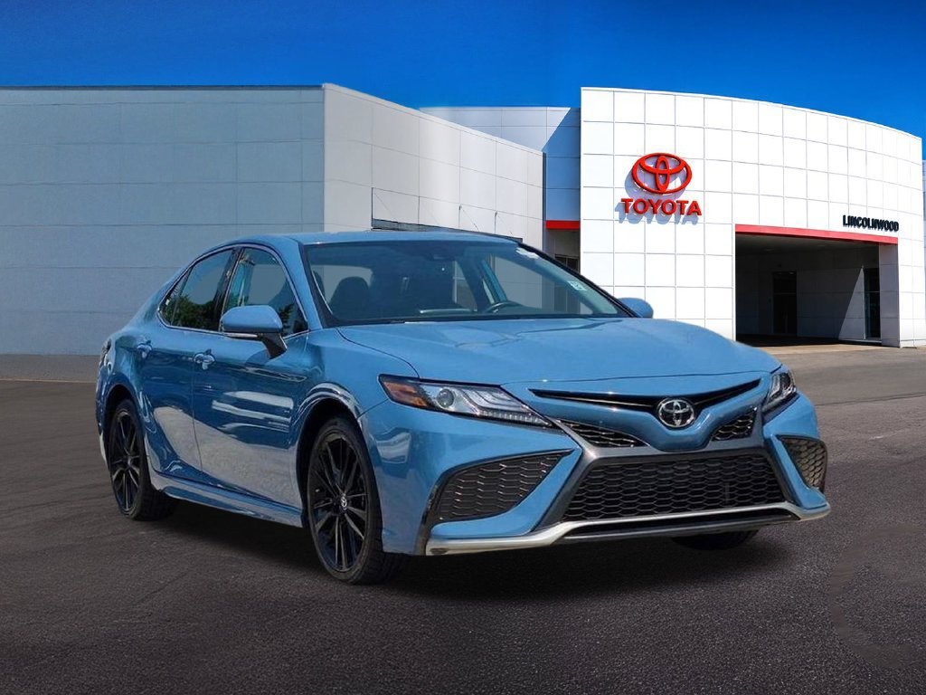 Used 2024 Blue Toyota XSE image 8
