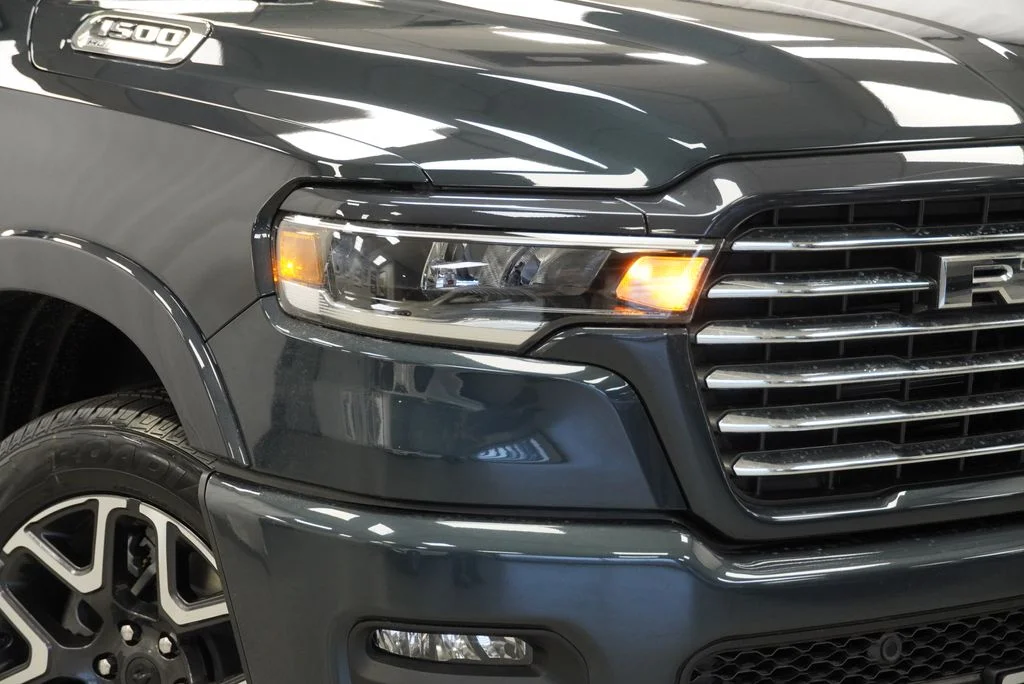 New 2027 Forged Blue Metallic Exterior Paint RAM Laramie image 5
