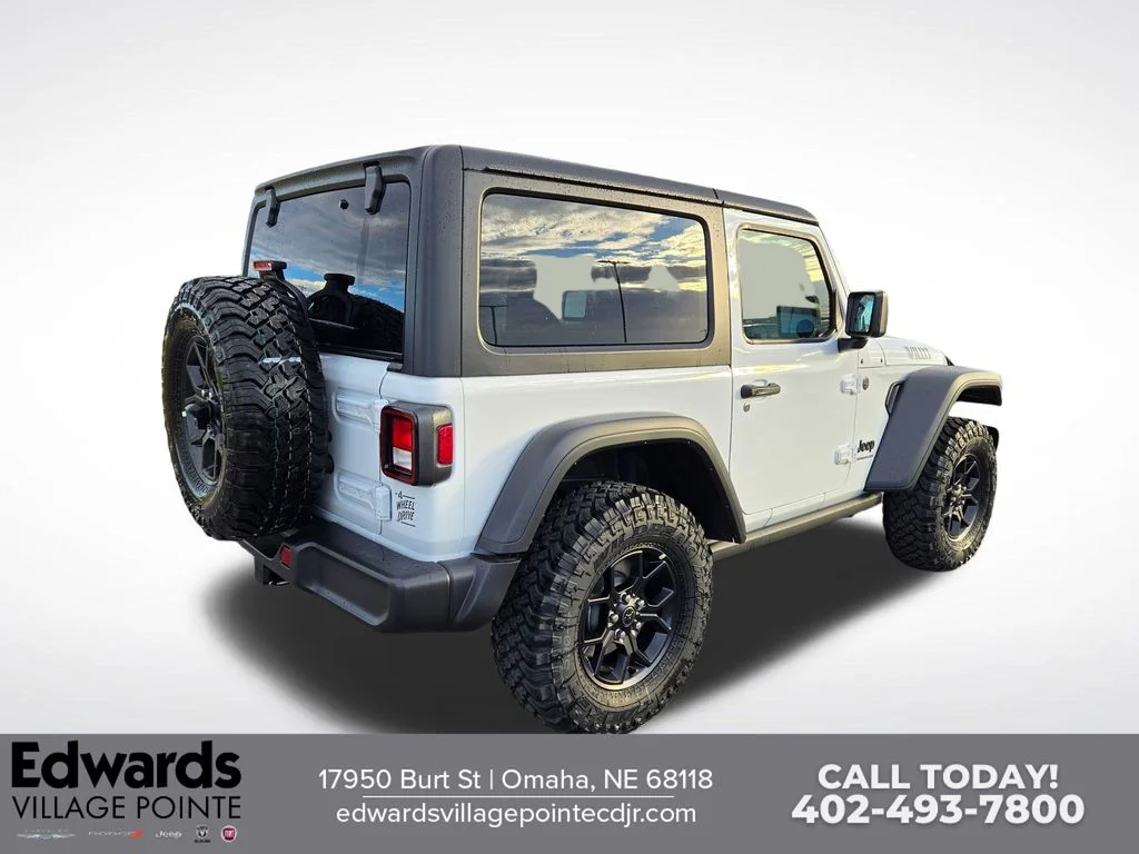 New 2026 White Jeep Willys image 3