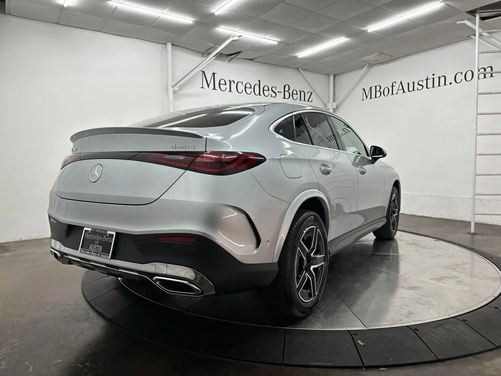 New 2026 Silver Mercedes-Benz GLC 300 Coupe image 7