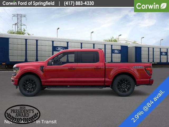 New 2026 Ruby Red Metallic Tinted Clearcoat Ford XLT image 4