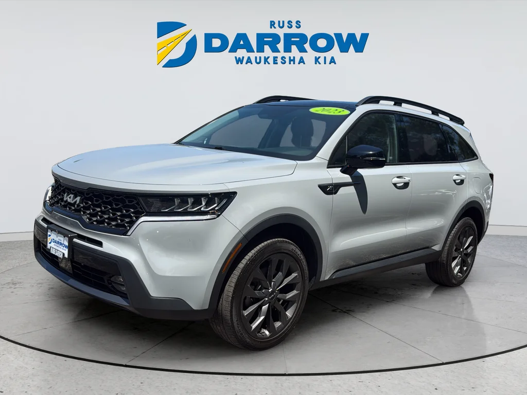 Certified Used 2023 Gray Kia X-Line EX image 1