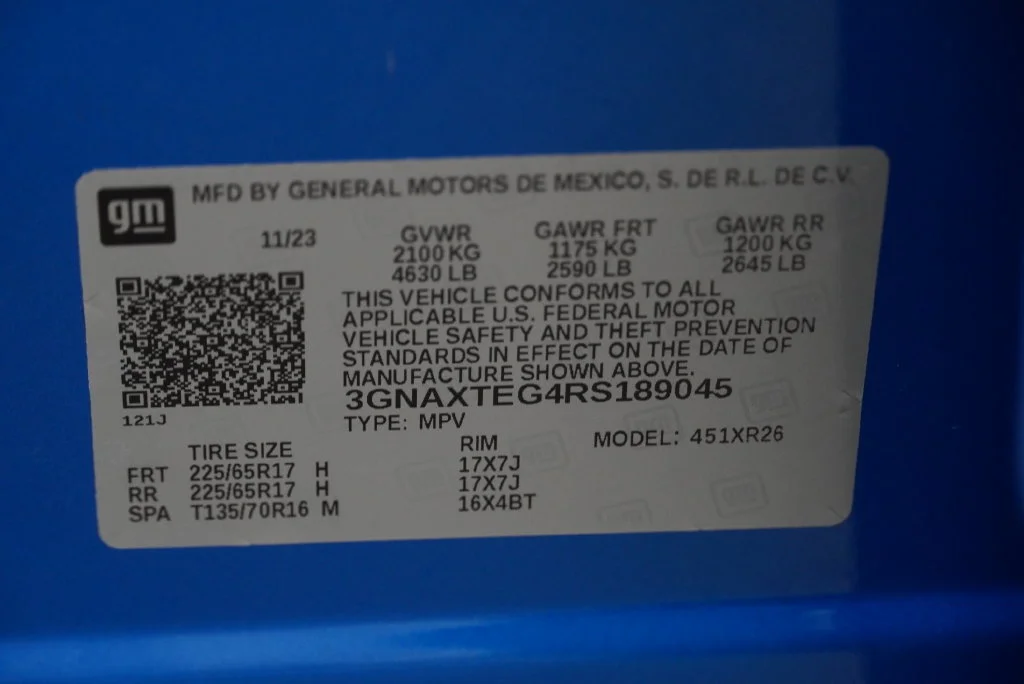 Certified Used 2024 Riptide Blue Metallic Chevrolet LT image 44