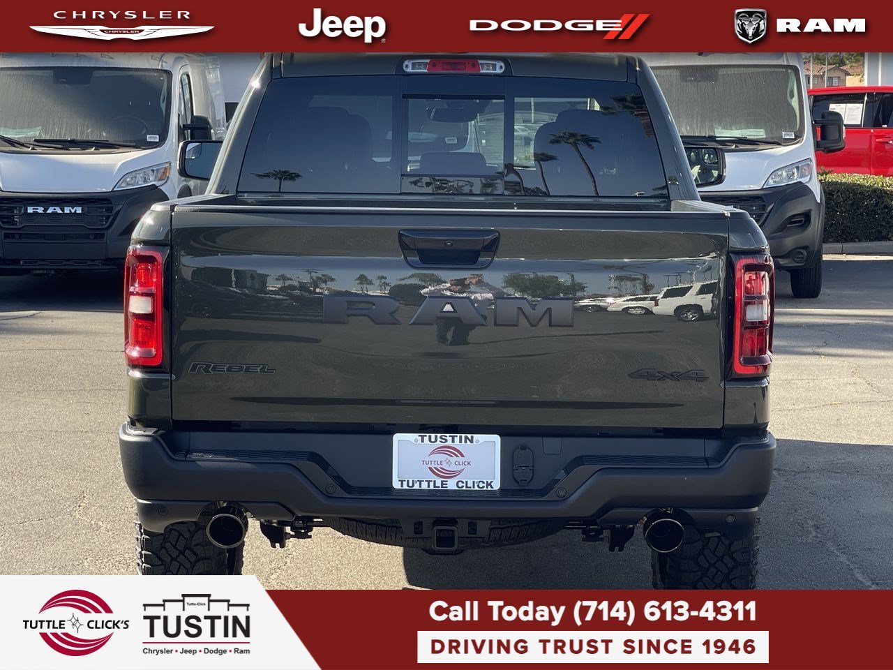 New 2026 Tank Exterior Paint RAM Rebel image 11