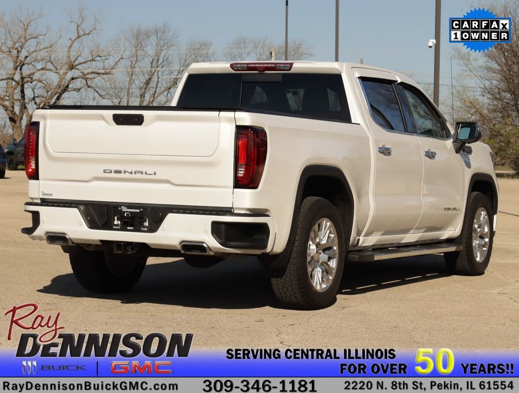 Used 2023 White Frost Tricoat GMC Denali image 7