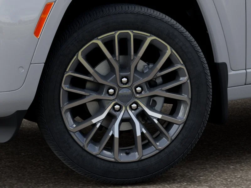 New 2026 Bright White Clear-Coat Exterior Paint Jeep Summit image 4