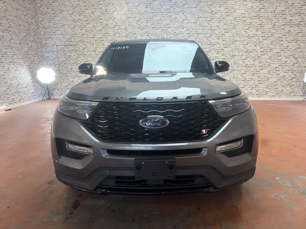 Used 2021 Stone Gray Metallic Ford ST image 2