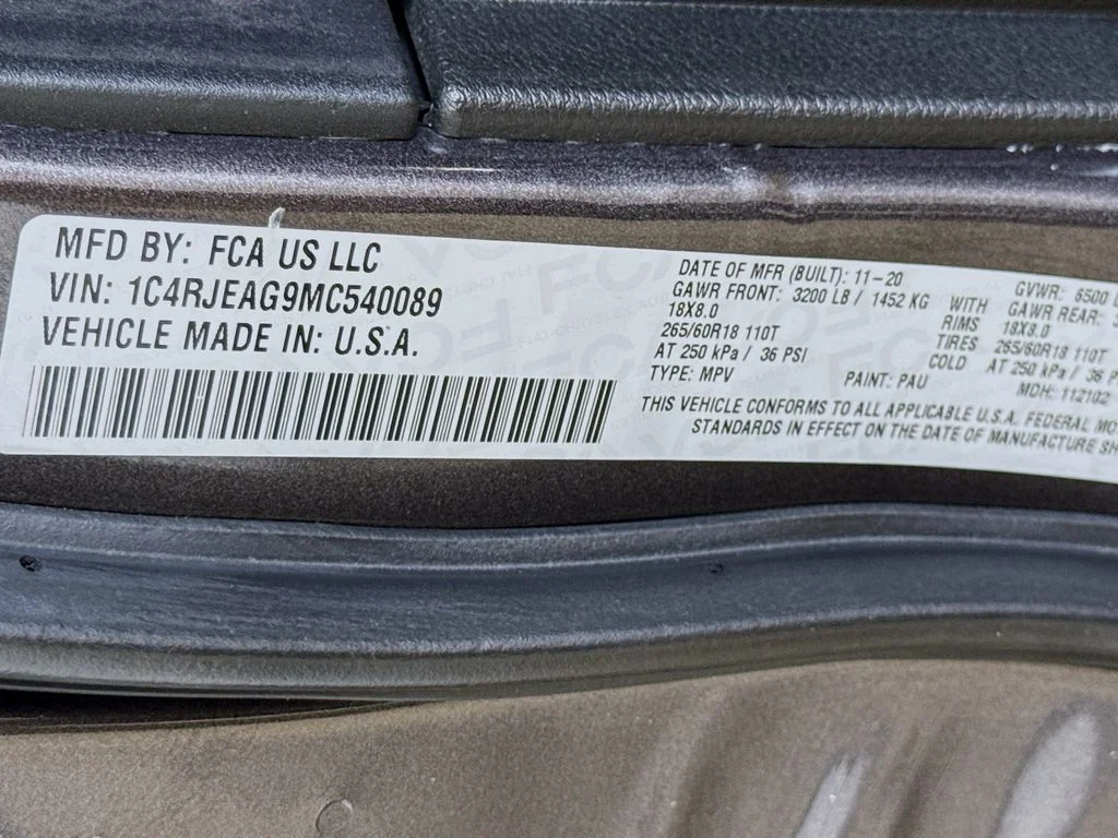 Used 2021 Gray Jeep Laredo E image 30