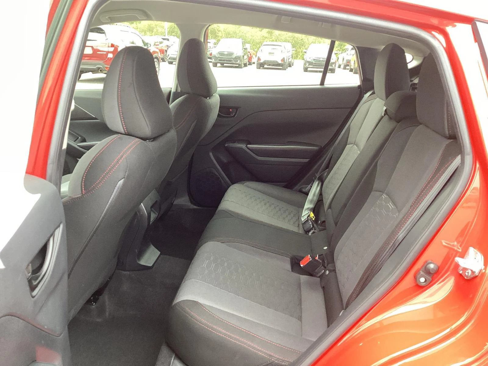 Used 2024 Pure Red Subaru Sport image 12
