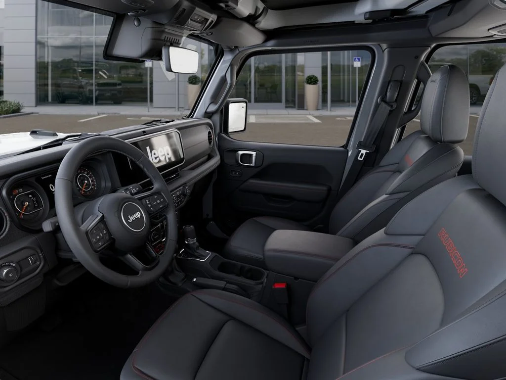 New 2026 Bright White Clearcoat Jeep Rubicon X image 23