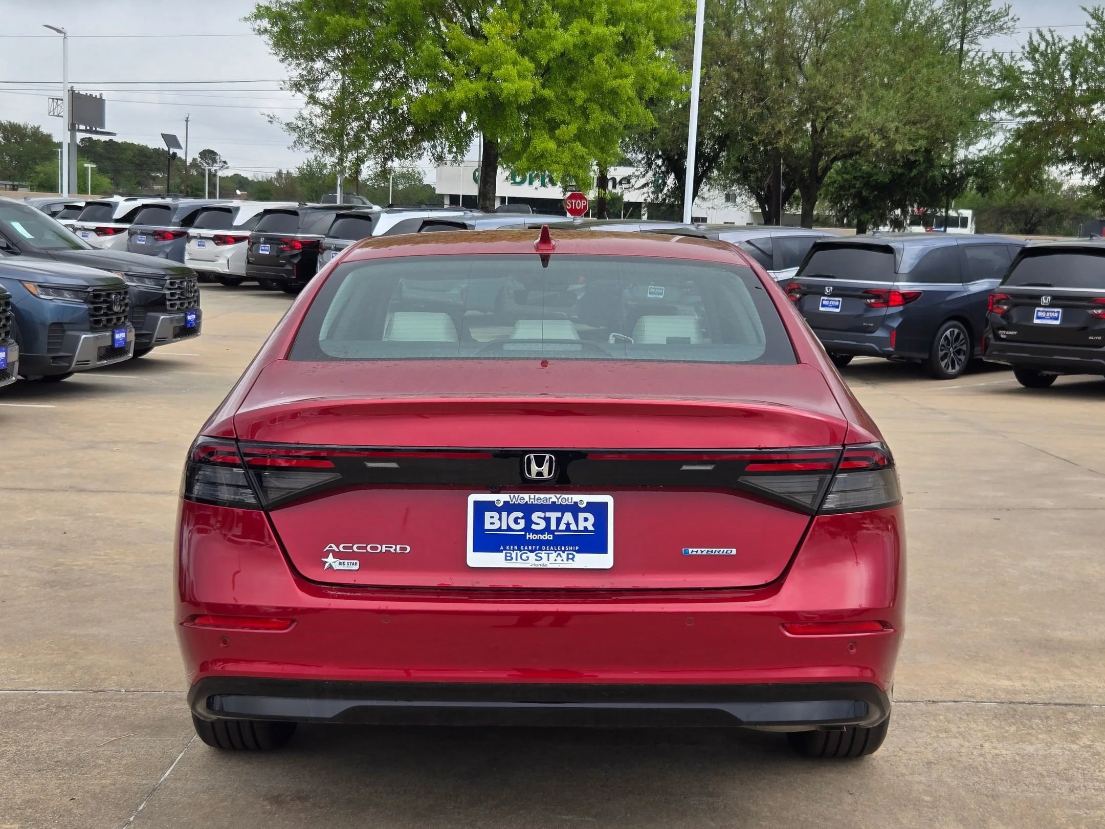 New 2026 Radiant Red Metallic Honda EX-L image 5