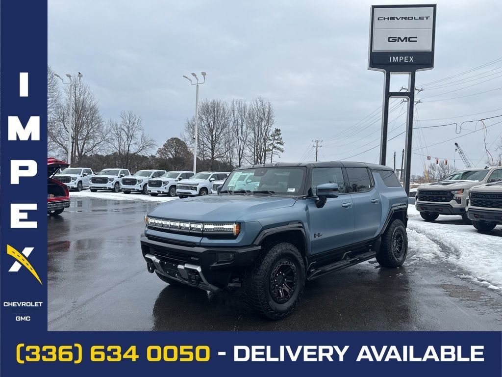 Neptune Blue Matte 2024 GMC Hummer EV SUV 3X AWD SUV / Crossover All-Wheel Drive