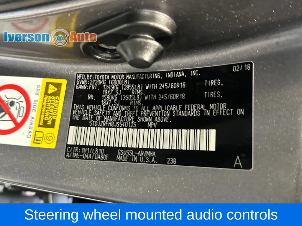 Used 2018 Gray Toyota XLE image 15