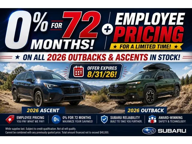New 2026 CRYSTAL BLACK SILICA Subaru Onyx Edition Touring 7-Passenger image 2