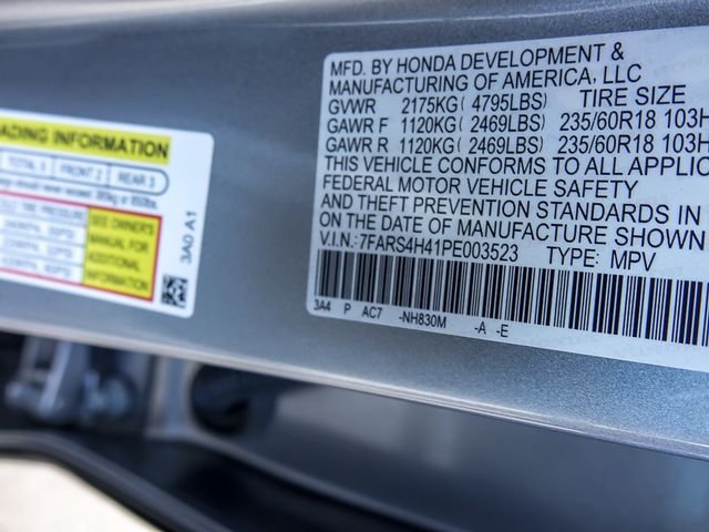 Certified Used 2023 Lunar Silver Metallic Honda 1.5T AWD EX image 29