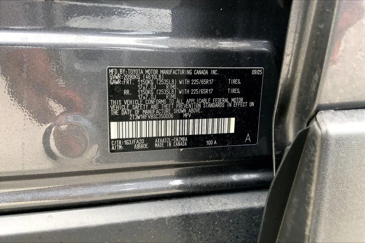Used 2025 Magnetic Gray Metallic Toyota XLE image 36