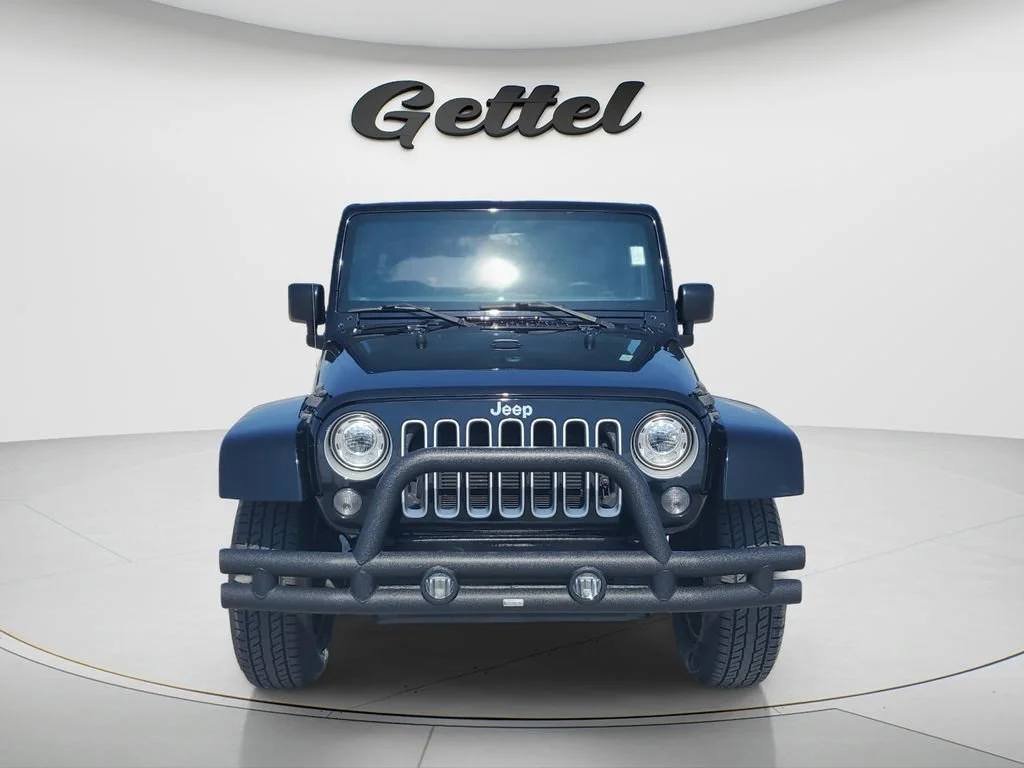 Used 2017 Black Jeep Sahara 4x4 image 2