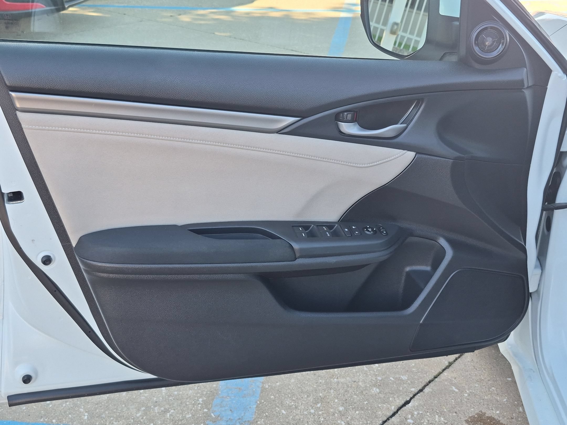Certified Used 2019 White Orchid Pearl Honda EX Hatchback image 12