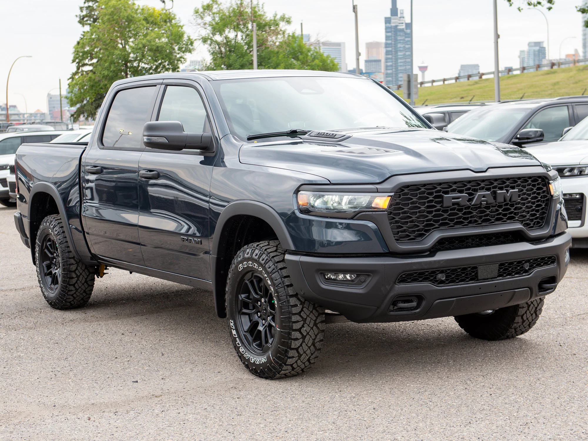 New 2026 Blue RAM Rebel* Crew Cab 4x4, 33 Inch A/T Tires, Heated Seats/Wheel, Nav, Locking Rear Diff image 11