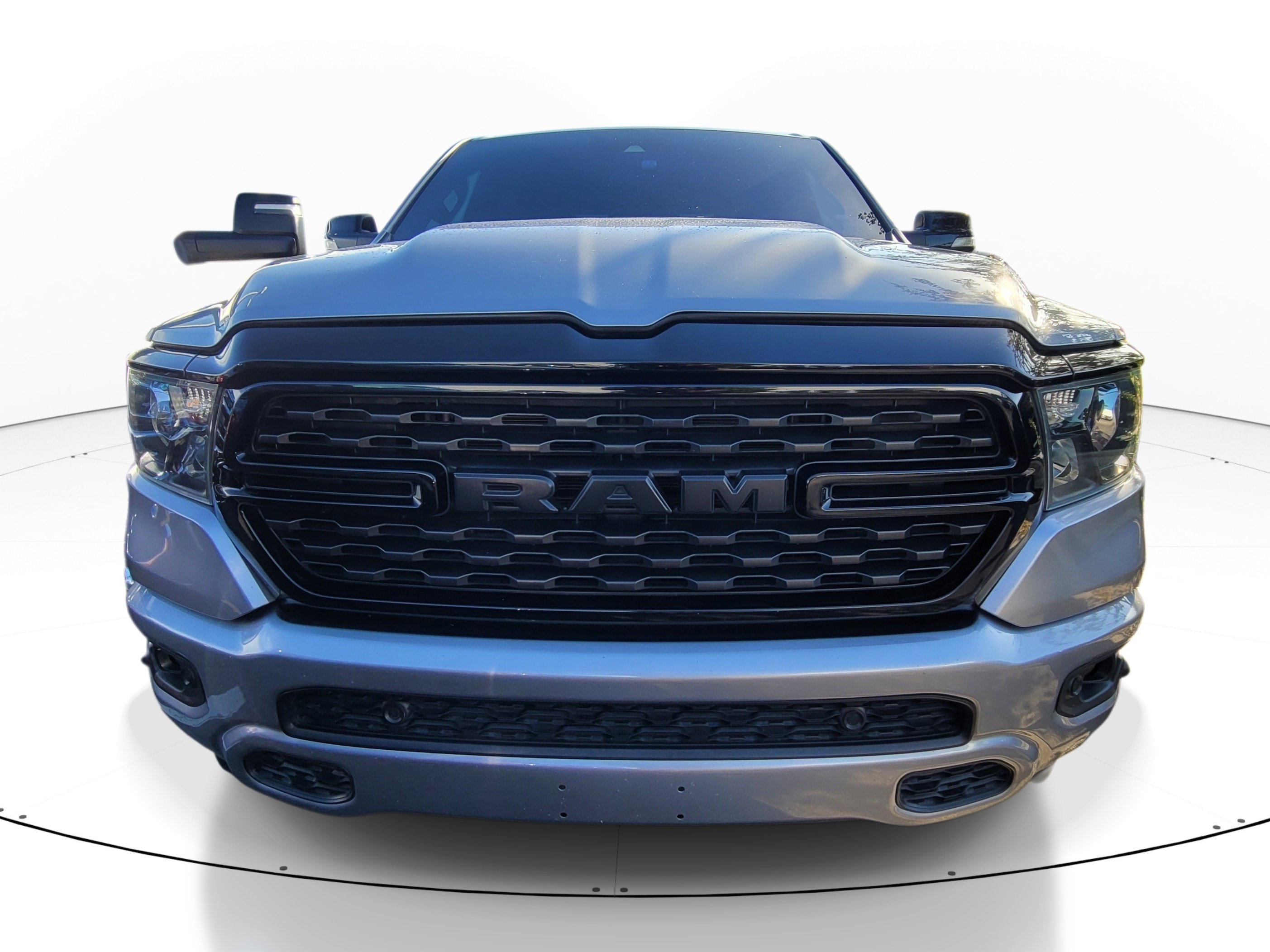 Used 2022 Billet Silver Metallic Clearcoat Ram Big Horn image 2