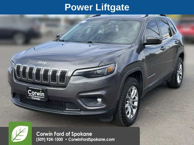 Used 2019 Granite Crystal Clearcoat Metallic Jeep Latitude Plus image 5