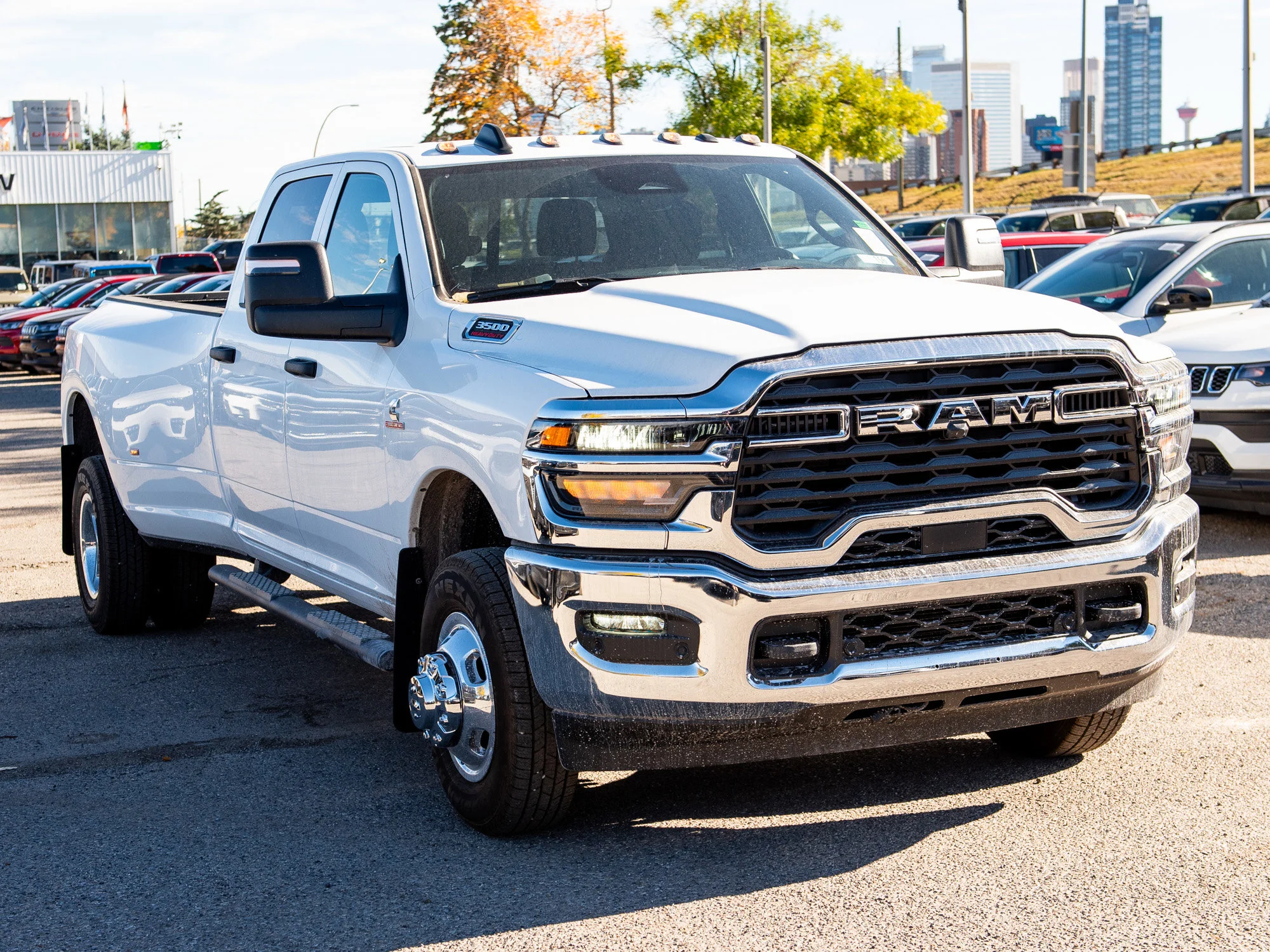 New 2026 White RAM Tradesman* Dually 8
