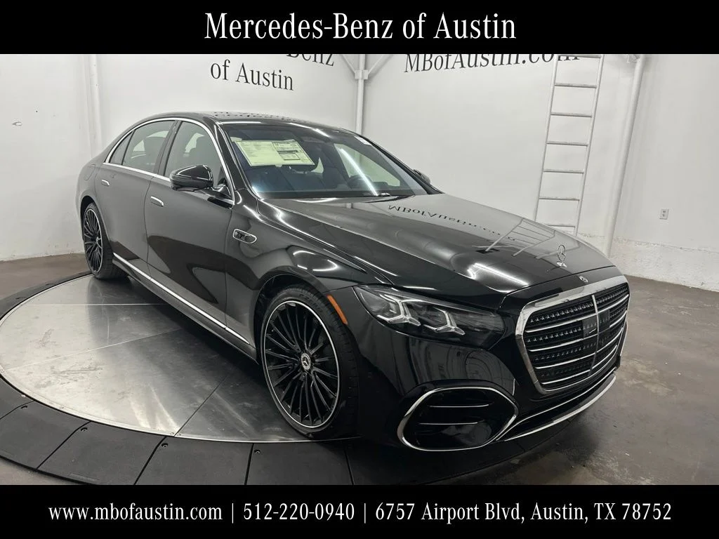 New 2027 Black Mercedes-Benz S 580 image 1