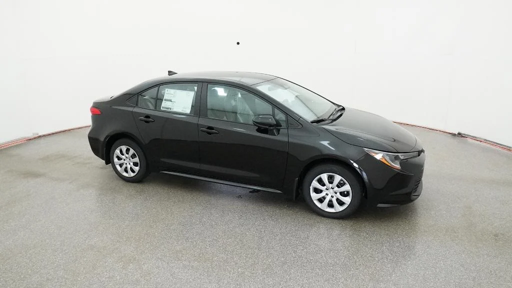 New 2026 Midnight Black Metallic Toyota LE image 12