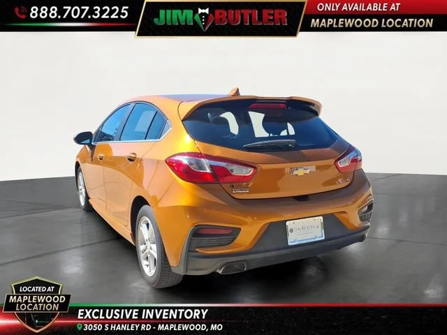 Used 2017 ORANGE BURST METALLIC Chevrolet LT image 2