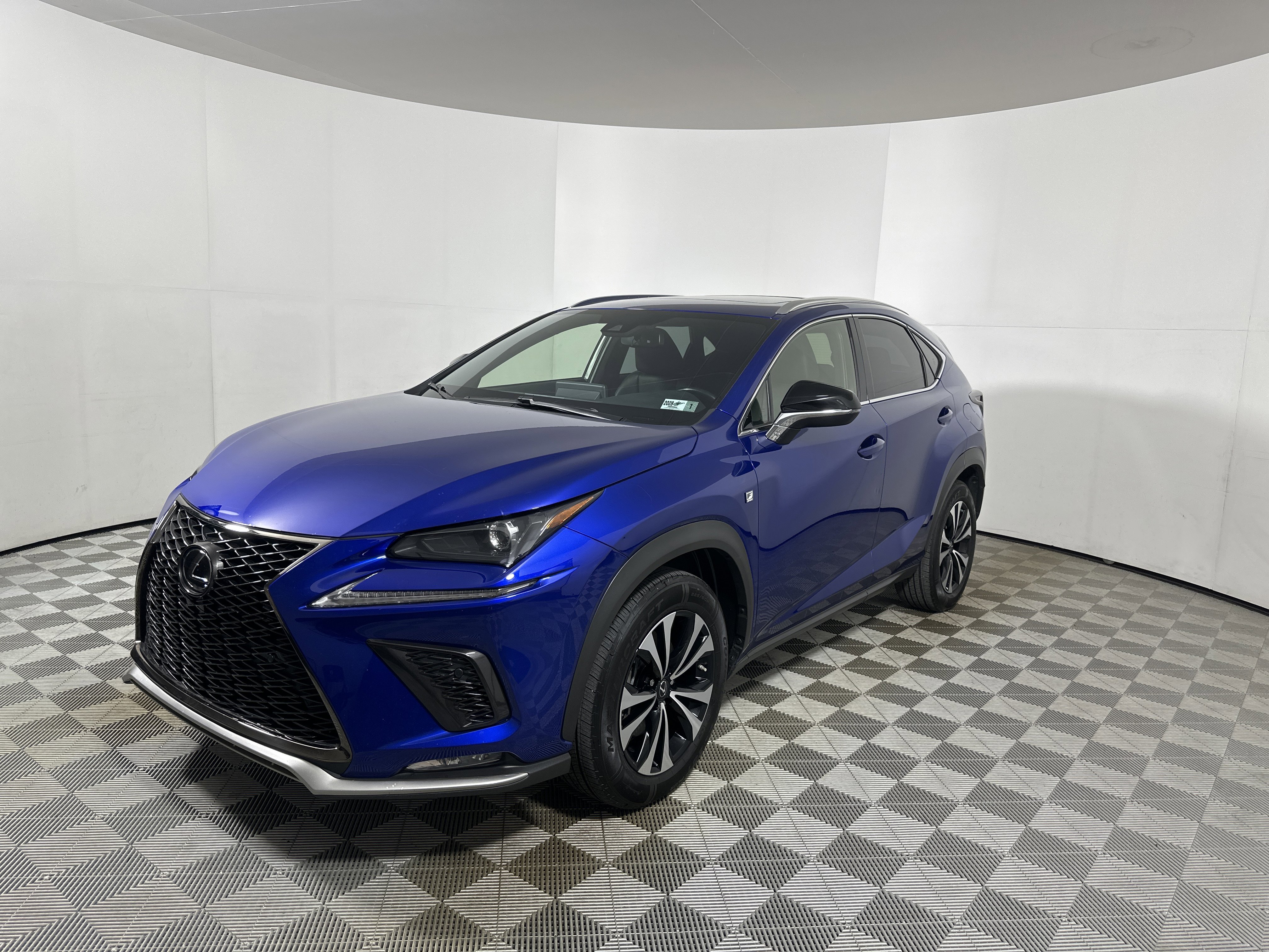 Used 2020 Blue Lexus NX 300 F SPORT image 3