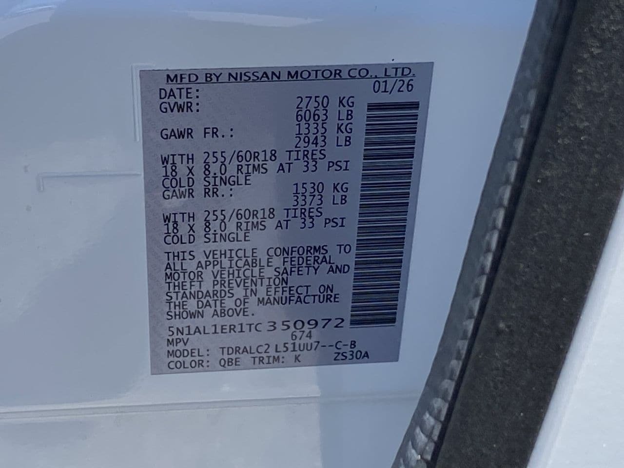 Certified Used 2026 Radiant White INFINITI PURE image 32