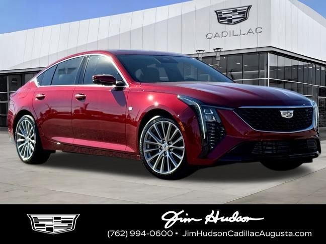 Radiant Red Tintcoat 2026 Cadillac CT5 Premium Luxury RWD Sedan Rear-Wheel Drive