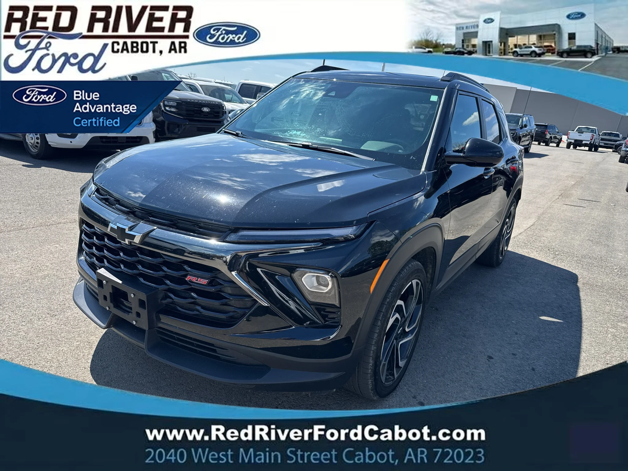 Used 2024 Mosaic Black Metallic Chevrolet RS image 1