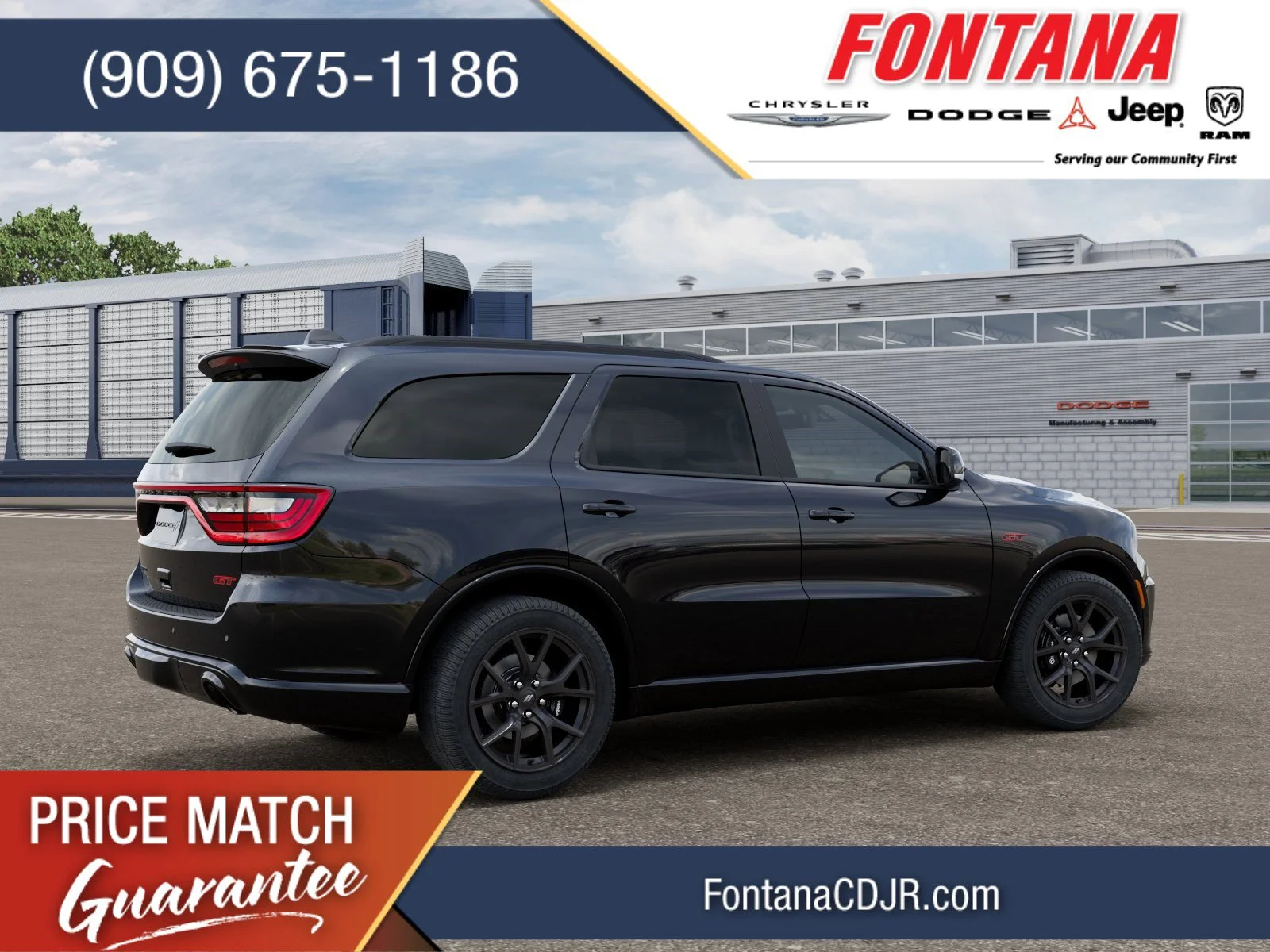 New 2026 Diamond Black Clear-Coat Exterior Paint Dodge GT Premium HEMI V8 image 1