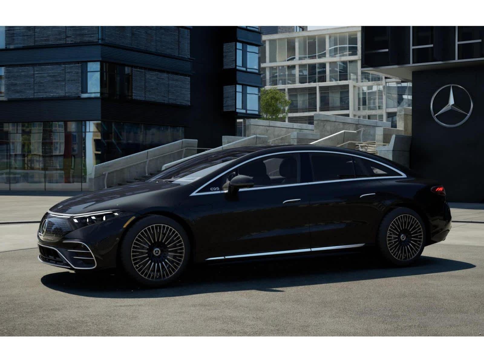 New 2026 Obsidian Black Metallic Mercedes-Benz EQS 450 image 36