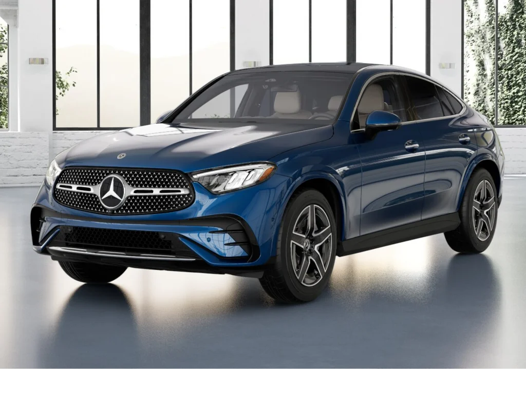 New 2027 Blue Mercedes-Benz GLC 300 Coupe image 1