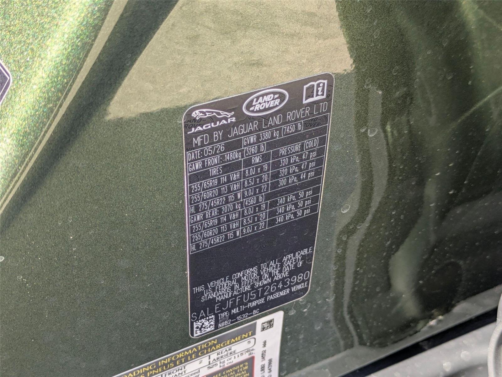 New 2026 Woolstone Green Land Rover S image 39