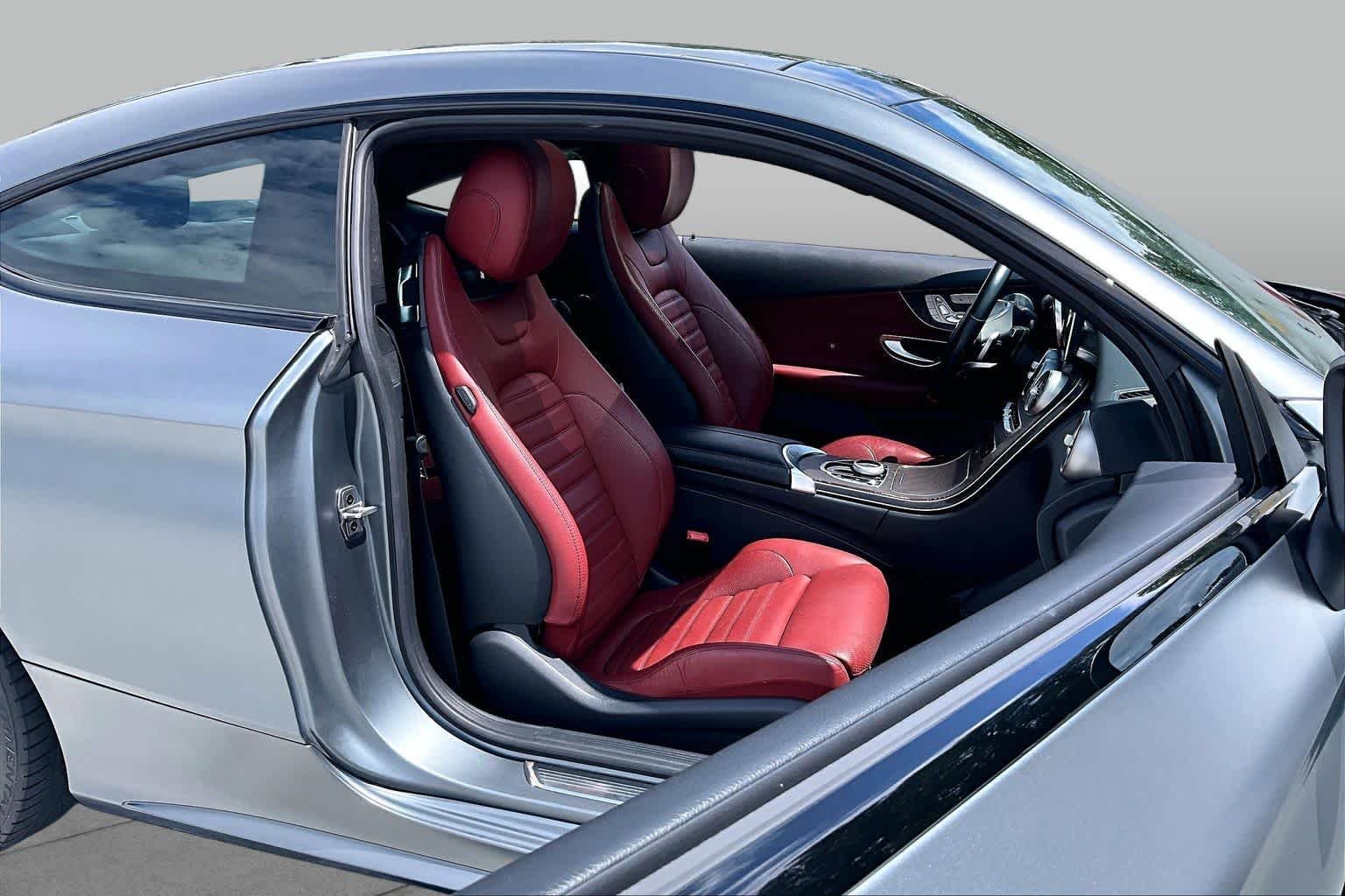 Used 2018 designo Selenite Grey Magno (Matte Finish) Mercedes-Benz C 300 image 9