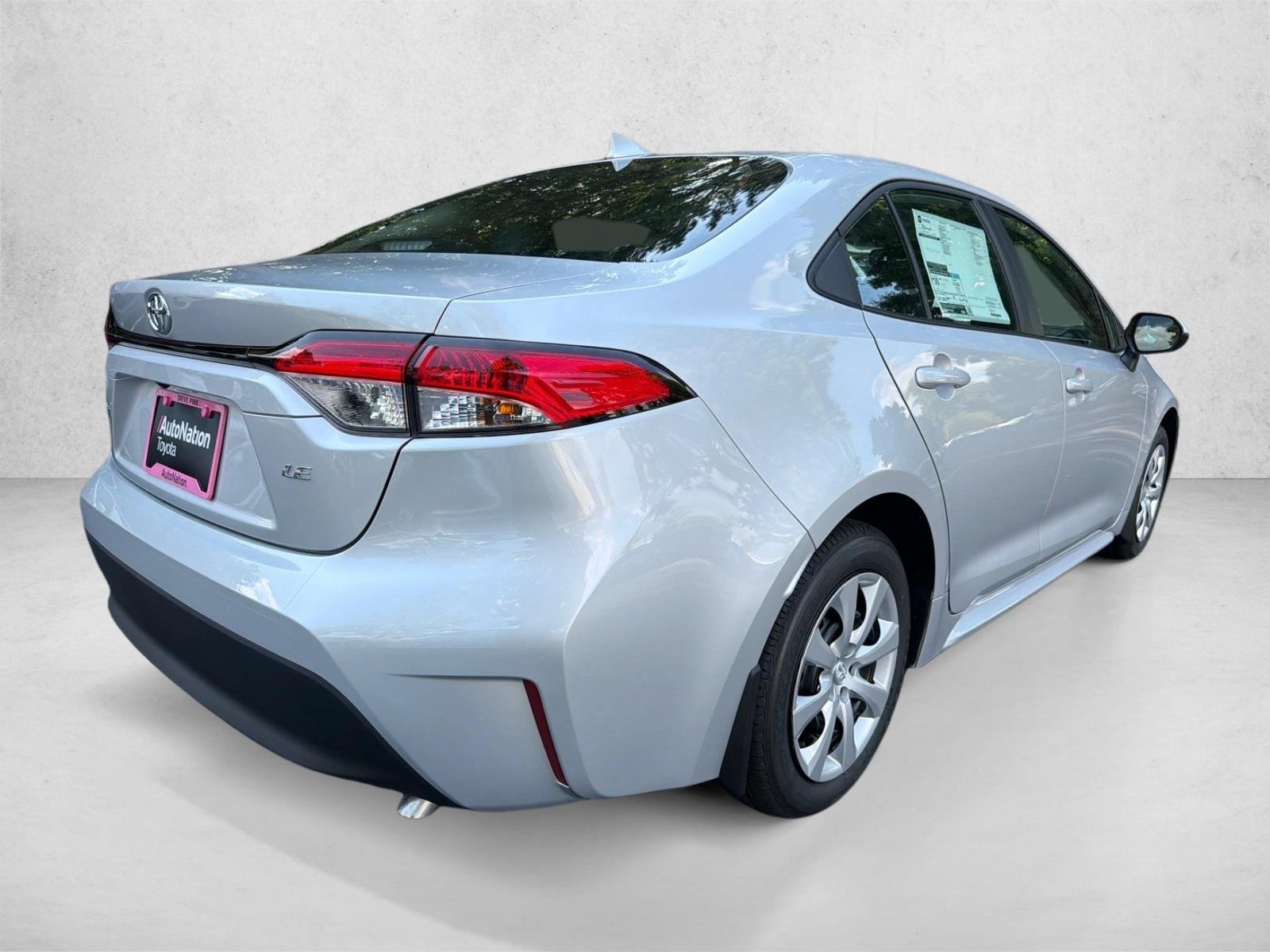 New 2027 Classic Silver Metallic Toyota LE image 3