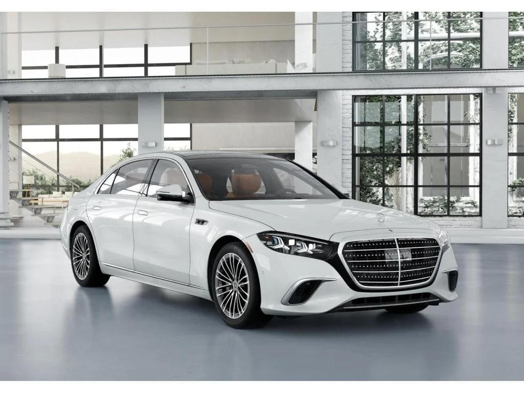 New 2027 White Mercedes-Benz S 580 image 10