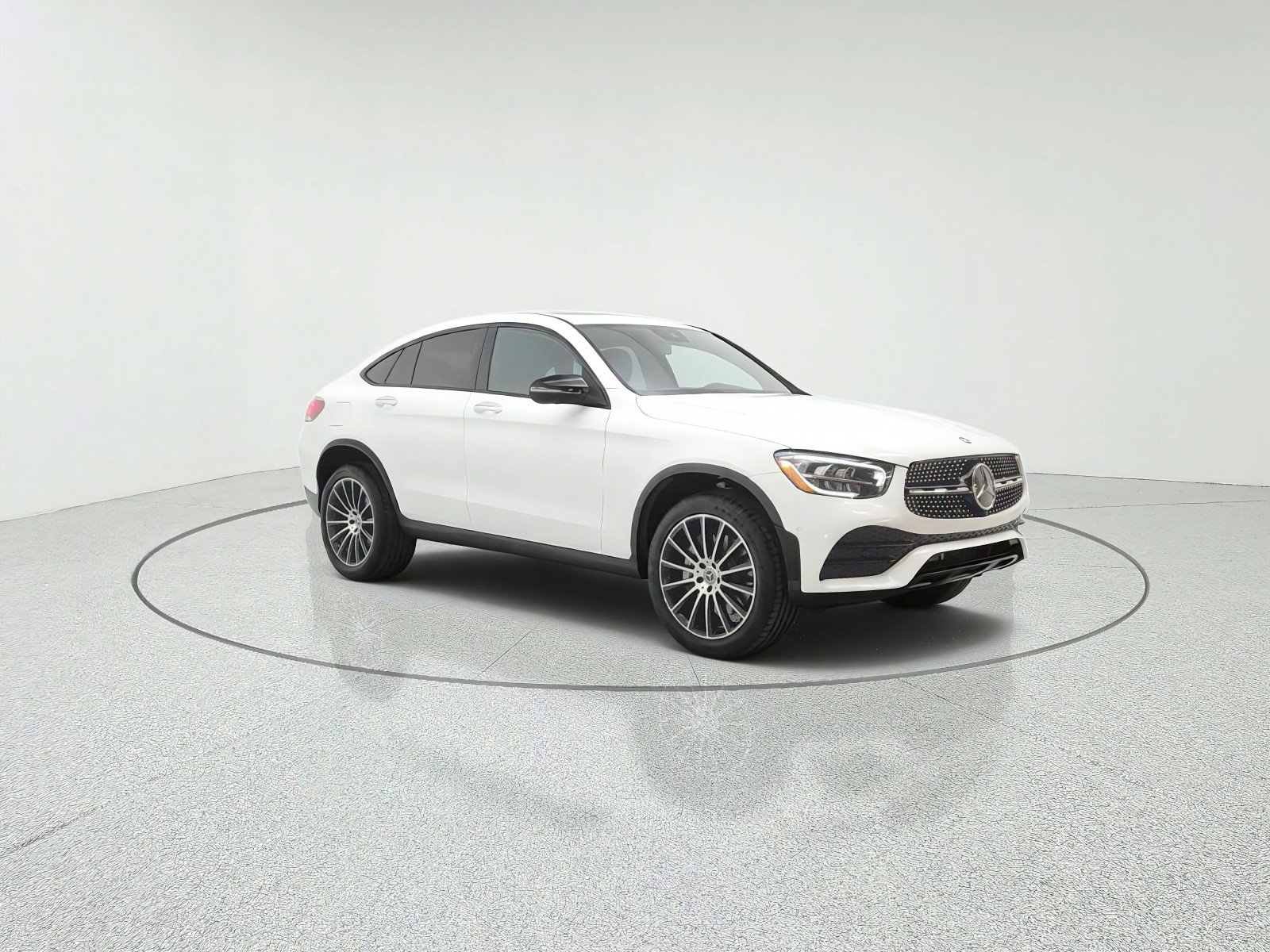Certified Used 2023 Polar White Mercedes-Benz GLC 300 4MATIC® Coupe image 3