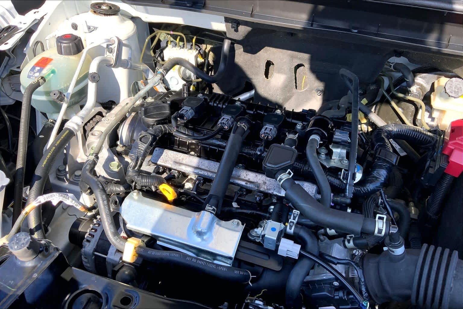 Used 2021 Aspen White/Super Black Nissan SV image 32