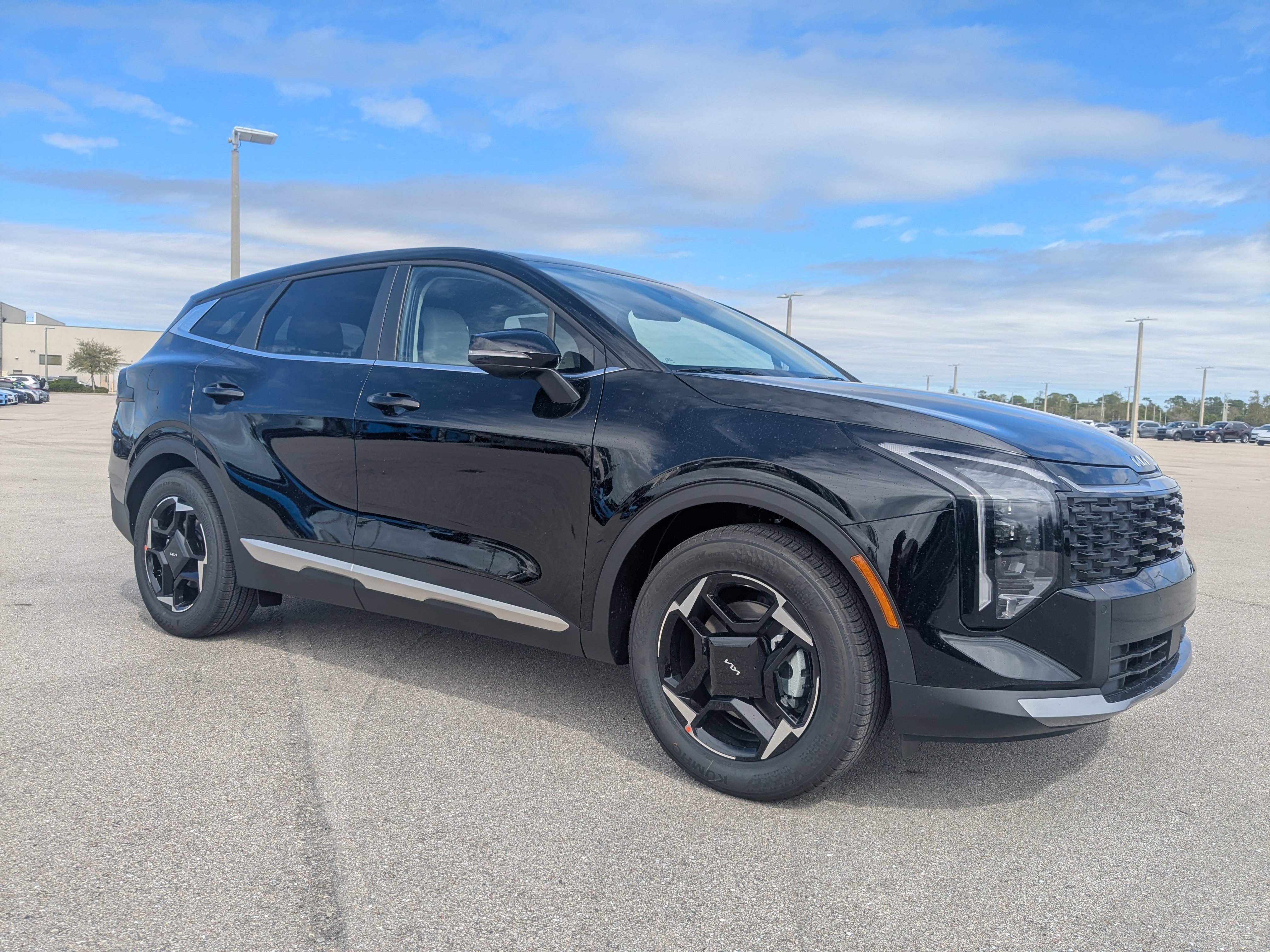 New 2026 Ebony Black Kia EX image 2