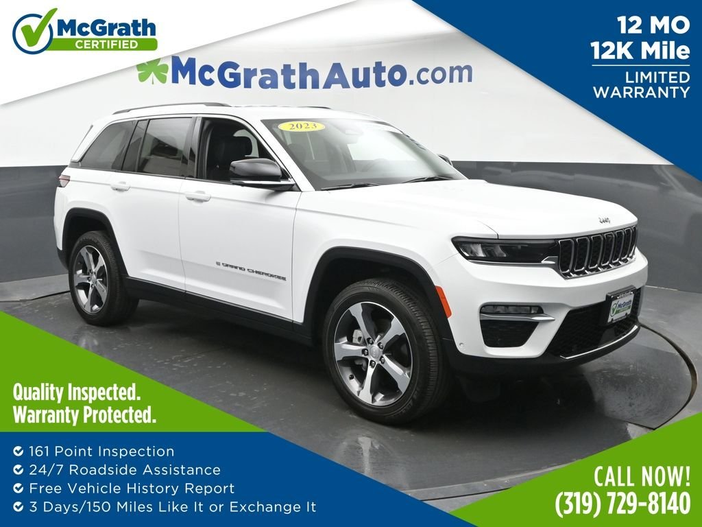 Used 2023 White Jeep Limited image 1