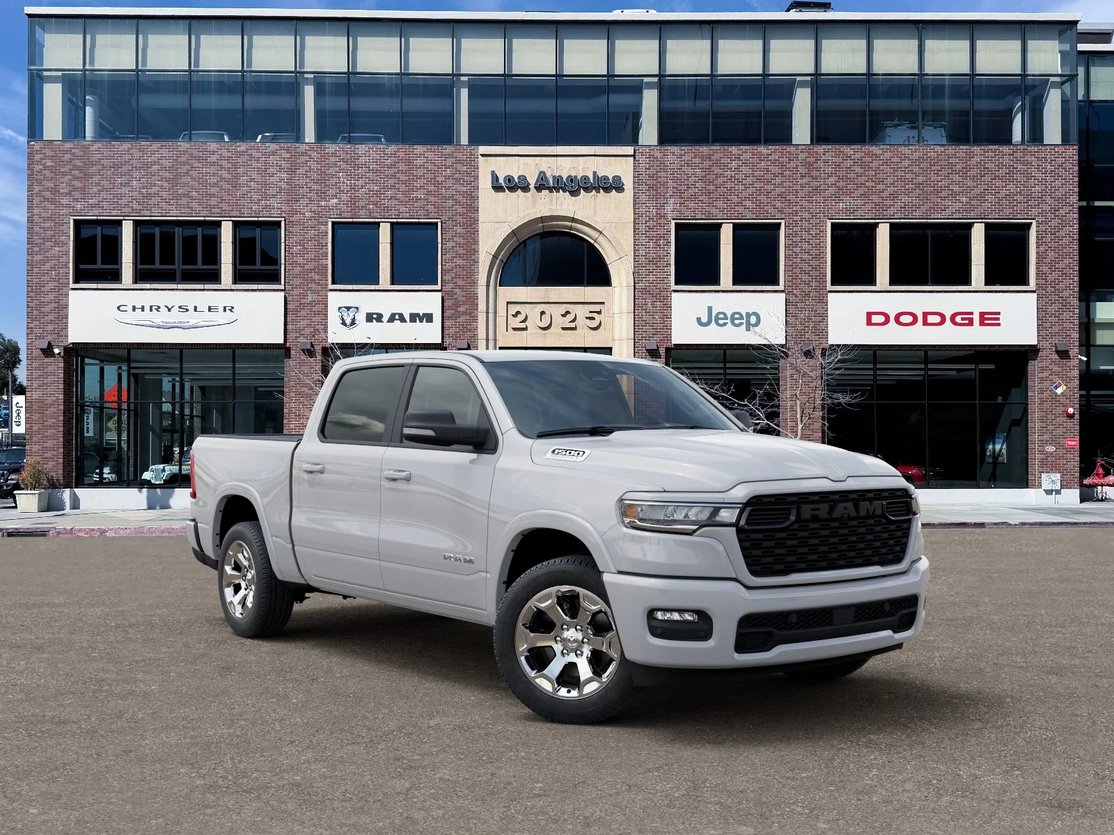 New 2026 Bright White Clear-Coat Exterior Paint RAM Big Horn/Lone Star image 31